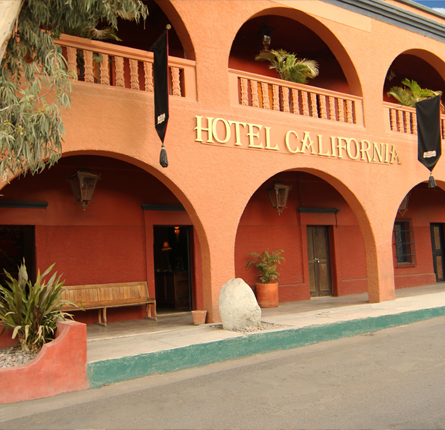 Front of Hotel California